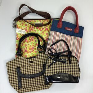 Longaberger Homestead Bag Purse Lot Of 4